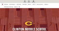 Desktop Screenshot of cms.clintonokschools.org